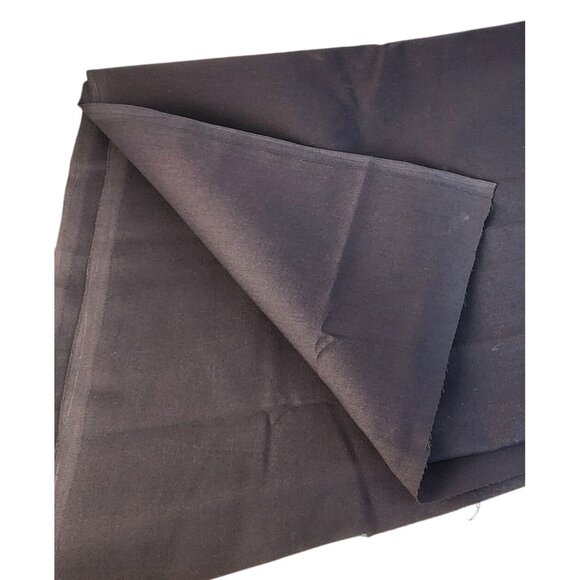 Dark Navy Blue Twill Fabric 3 yds For Sewing Upholstery & Apparel DIY Projects - Picture 3 of 4